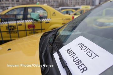 Transportatorii au blocat Bucureștiul. Peste 5.000 de șoferi protestează în Piața Victoriei, față de pirateria din domeniu și concurența neloială din partea seviciilor de ride-sharing