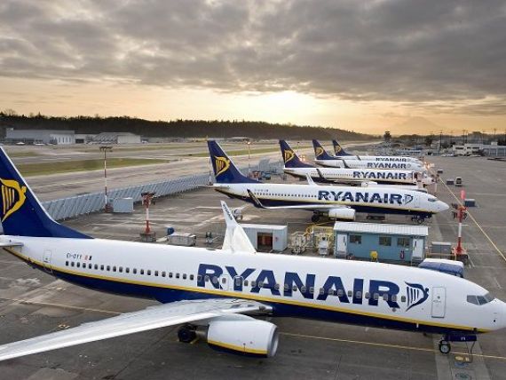 Ryanair crește pe bursă, după ce piloții din Marea Britanie au acceptat o mărire de salarii de 20%. Operatorul low-cost a evitat, luna trecută, prima grevă din istoria companiei