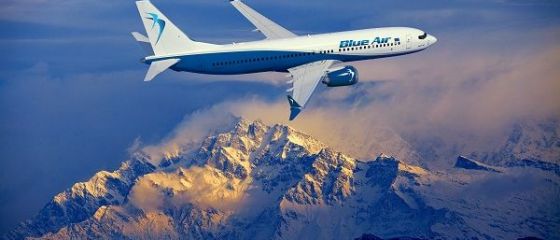 Blue Air a lansat în România un avion inedit. Cum arată fuselajul