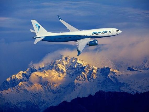 Blue Air a lansat în România un avion inedit. Cum arată fuselajul