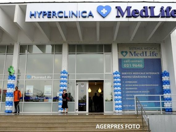 MedLife achiziționează Ghencea Medical Center din Bucureşti. Rețeaua privată de servicii medicale estimează afaceri în creștere cu 20%, în 2018
