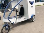 FAN Courier livrează colete cu cargobike-ul electric. Prototipul, aflat în faza de omologare, este produs la Fălticeni de un inginer român