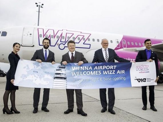 Wizz Air a deschis baza din Viena și oferă reduceri de 20% la bilete