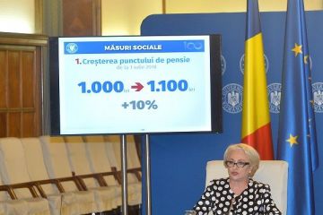 Dăncilă: Avem o rectificare pozitivă, ceea ce indică o evoluţie bună a economiei. Veniturile la buget au crescut cu aproape 6 mld. lei