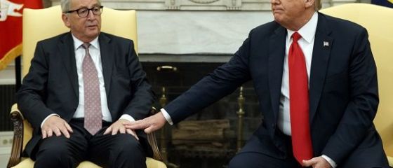 Pace între UE și SUA, în războiul taxelor vamale. Juncker și Trump anunță un acord privind relațiile comerciale. Disputa cu China se întețește