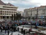 Miting pentru autonomia ţinutului secuiesc, la Sfântu Gheorghe