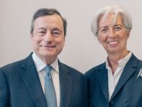 
	Fosta șefă a FMI, Christine Lagarde, a preluat oficial președinția Băncii Centrale Europene de la Mario Draghi
