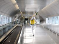 Măsuri împotriva coronavirusului. Fluxurile de pasageri din Aeroportul Otopeni, dezinfectate la 4 ore
