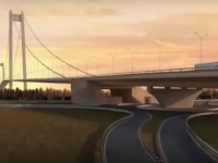 
	Cel mai important proiect de infrastructură derulat în prezent în România. Combinatul de la Galaţi a început livrările de oţel pentru podul suspendat de la Brăila
