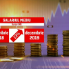 Bugetarii, avantajați de creșterile de salarii din 2019. Cât se câştigă, în medie, în instituțiile statului