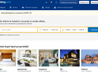 Platforma Booking.com permite rezervarea de sejururi în România cu tichete de vacanță Sodexo