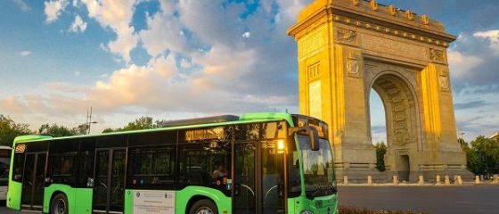 Cum arată autobuzele hibrid Mercedes Citaro, care au început să circule în Bucureşti