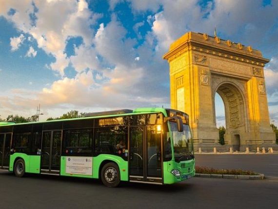 Cum arată autobuzele hibrid Mercedes Citaro, care au început să circule în Bucureşti