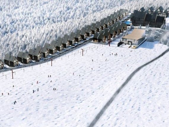 Proiect turistic de 10 mil. euro pe Vârful lui Roman, lângă Horezu. După finalizare, complexul va avea până la 1.000 de vile, 50 km de pârtii de schi și un campus universitar
