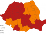 Județele cu cele mai multe cazuri noi de COVID-19. Ilfovul a ajuns la o rată de 7,89 la mie