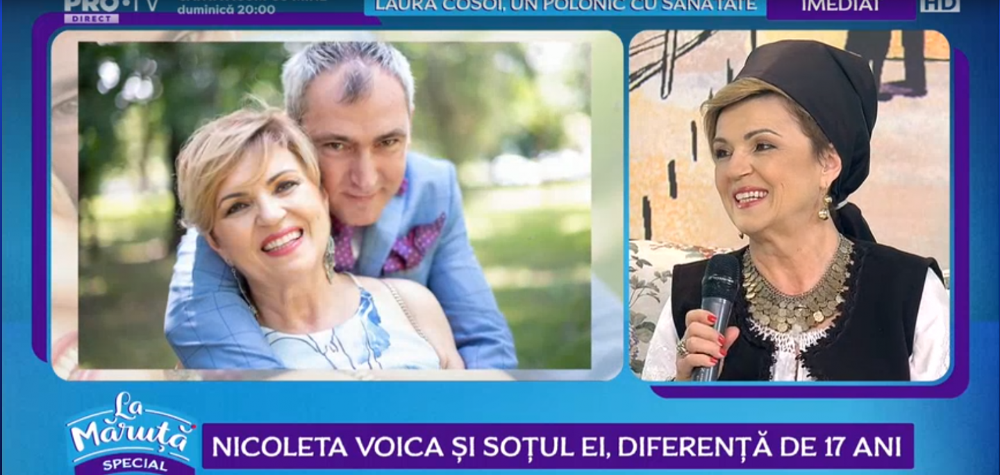 Video Nicoleta Voica È™i SoÈ›ul Ei DiferenÈ›Äƒ De 17 Ani La Maruta Protv