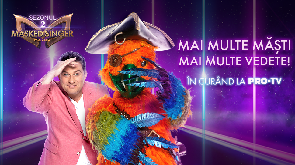 Masked Singer Romania Revine Cu Cel De Al Doilea Sezon De Pe 9 Septembrie In Fiecare Joi De La Ora 21 30 La Pro Tv Masked Singer Protv